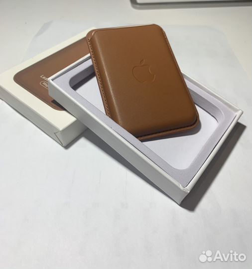 Apple leather wallet