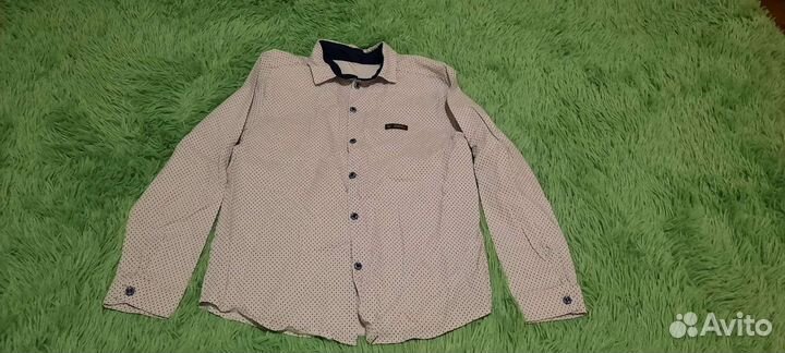 Школьные рубашки на мальчика на рост 128-164