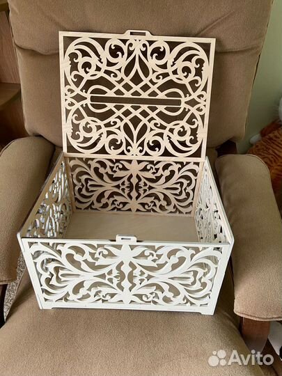 Сундук свадебная коробка для денег