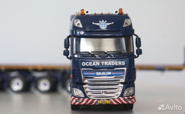 1/50 DAF Ocean Trader трал тяжеловоз WSI раритет