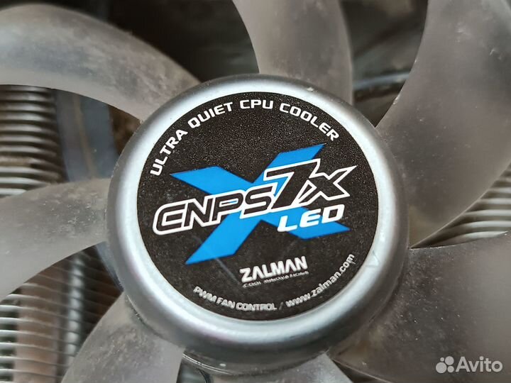 Кулер процессорный Zalman cnps7X LED