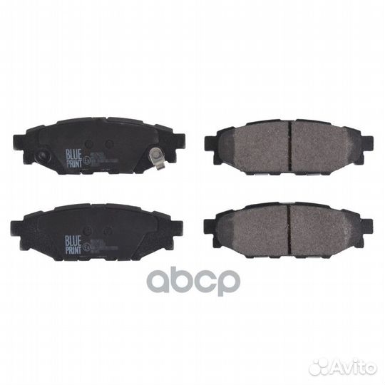 Колодки тормозные subaru legacy 03/outback 03