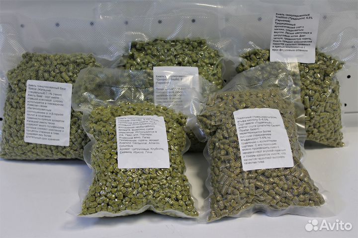 Хмель гранулированный Фаворит 3,5 - 5,5 500гр