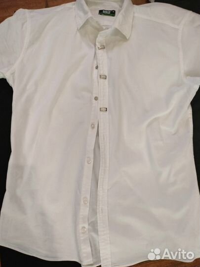 Школьная белая рубашка и брюки