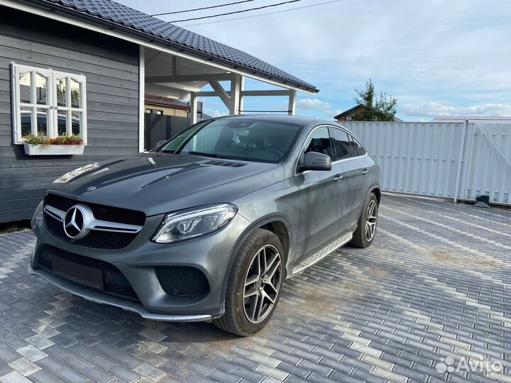 Mercedes-Benz GLE-класс Coupe 3.0 AT, 2018, 110 000 км