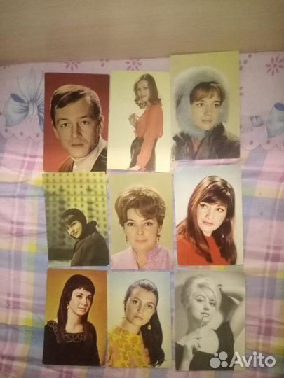 Открытки СССР подписанные, немаркированные