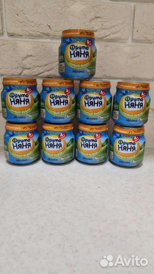 Детское фруктовое пюре