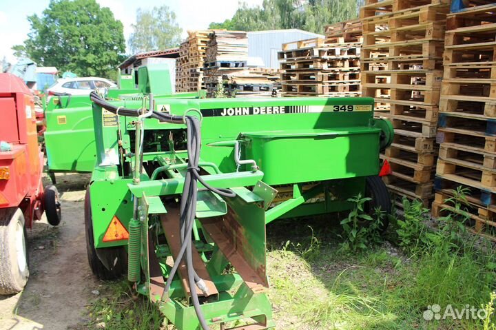 Пресс-подборщик John Deere 349, 2012