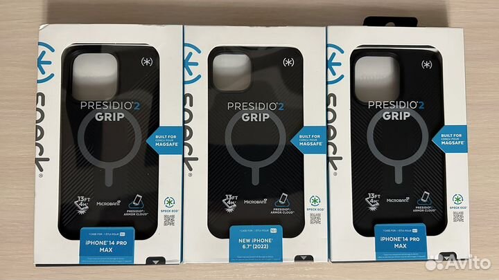 Чехлы Speck presidio2 grip iPhone 14 Pro Max и 14