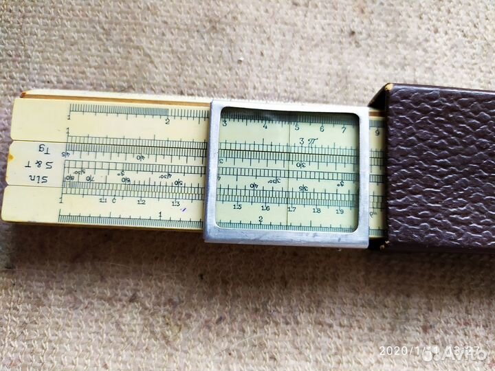 Линейка логарифмическая 1951 г., СССР