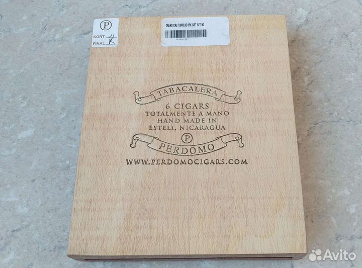 Коробка для сигар Perdomo Torpedo