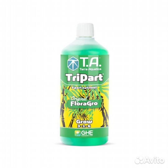Удобрение TriPart Gro T.A. (Flora gro GHE)