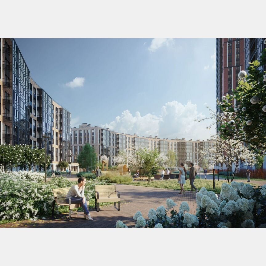 3-к. квартира, 79,2 м², 4/7 эт.