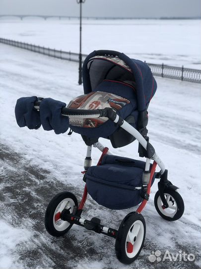 Коляска 3 в 1 Адамекс барлетта