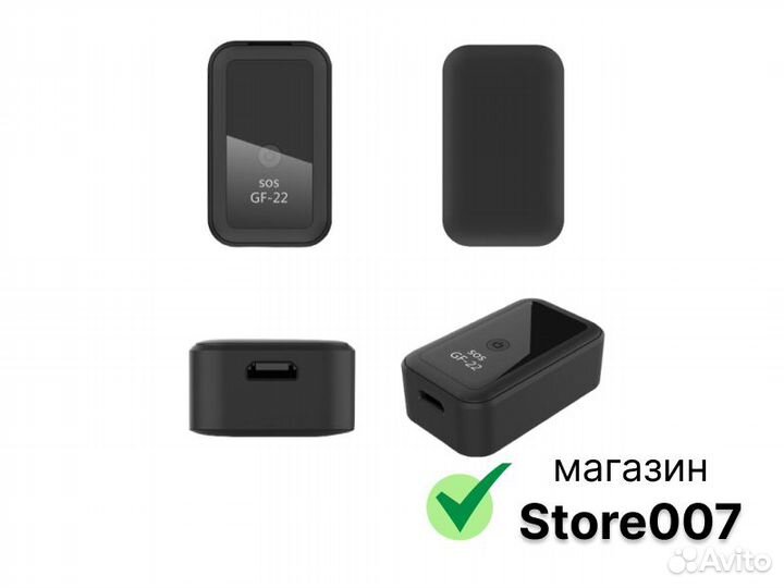 GPS трекер GF22 с мобильным приложением, SOS