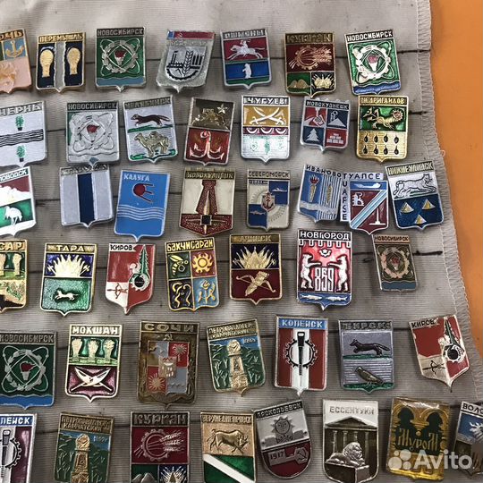 Значки Гербы городов и Гербы древних городов