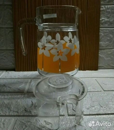 Посуда люминарк, кувшин, тарелка для подачи