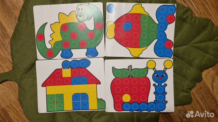 Мозаика для малышей с большими кнопками
