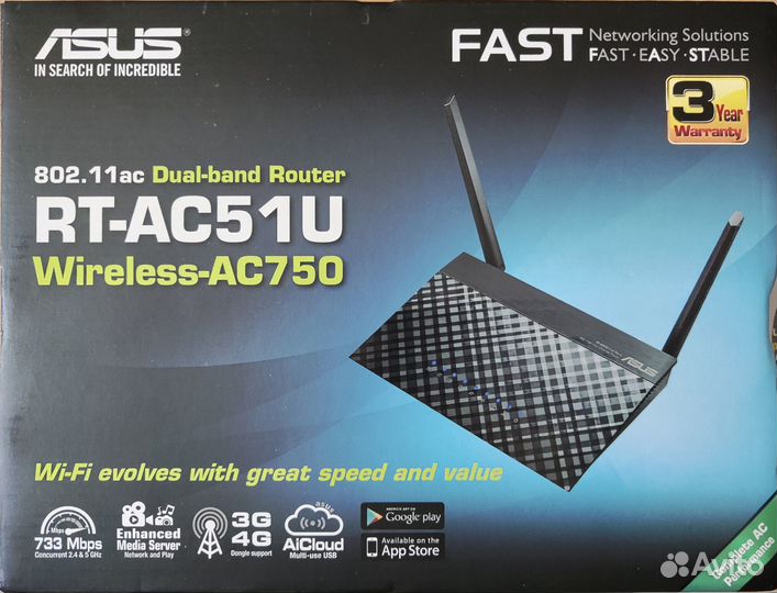 Роутер Asus rt-ac51u
