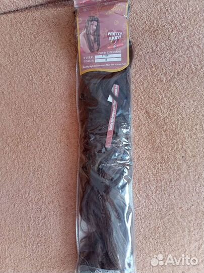 Шиньон на клипсах