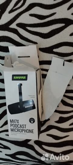 Микрофон shure MV7X