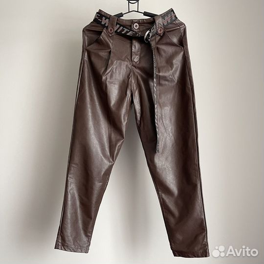 Брюки штаны экокожа