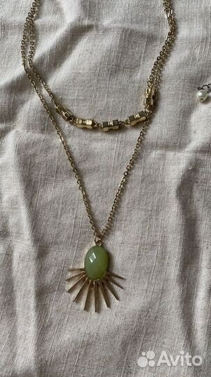 Бижутерия Ожерелье колье серьги бусы подвеска