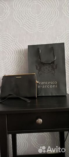 Сумка женская клатч кожаная