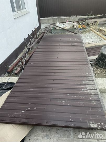 Ворота и Калитка из металла профиля