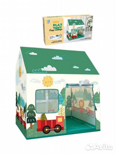 Палатка игровая Красивый домик, 71х95х105 см, коро