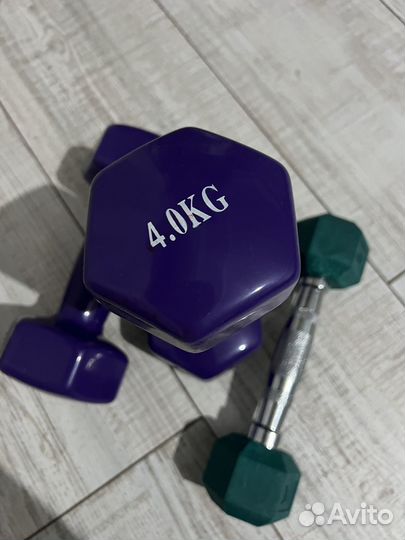 Гантели 4кг