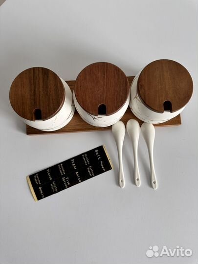 Набор баночек для специй