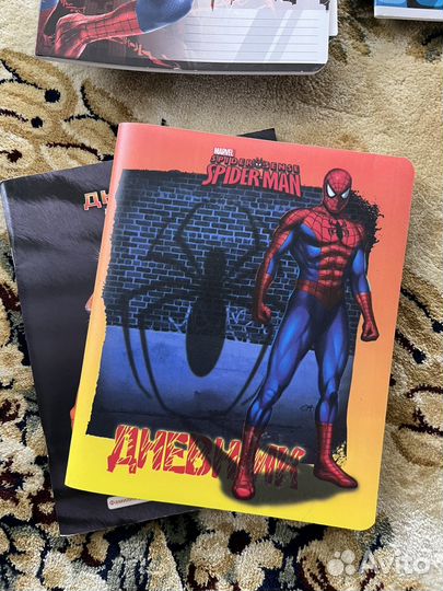 Тетради, альбомы и дневники для парня 34 предмета