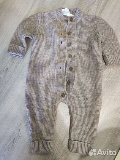 Вязанный комбинезон 74
