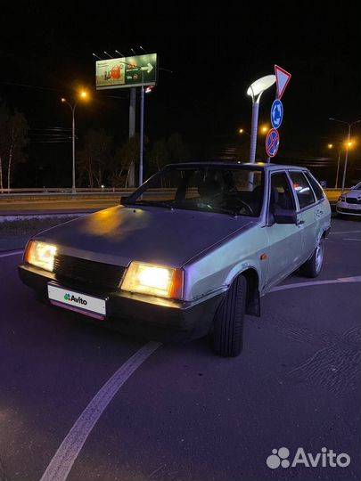 ВАЗ 2109 1.5 МТ, 2001, битый, 178 500 км