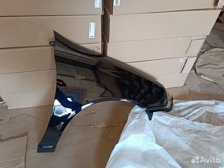 Крыло правое лада калина (LADA kalina) сине черный