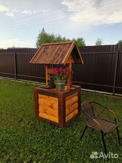 Колодец декоративный