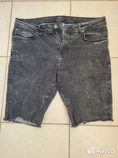 Шорты джинсовые мужские Bershka