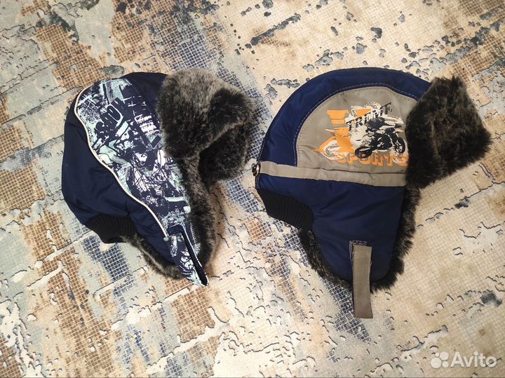 Шапки горнолыжные на мальчика 2-3 года