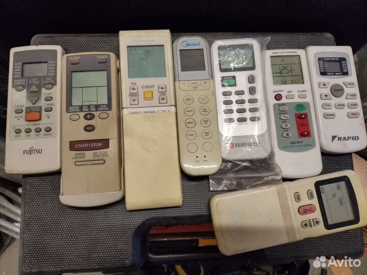 Пульт для кондиционера разные daikin midea итд