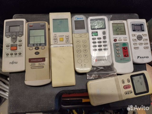 Пульт для кондиционера разные daikin midea итд
