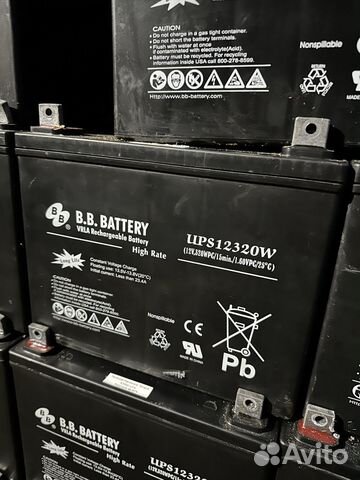 Агм Аккумулятор BB Battery ups12320w (12V / 78Ah)