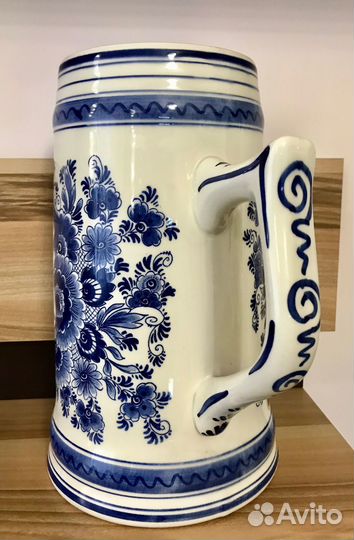 Кружка пивная Heineken керамика 3,0L