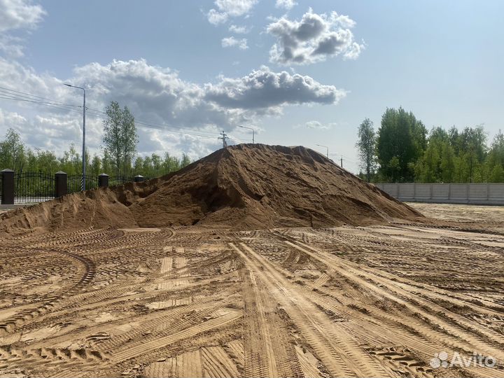 Песок намывной