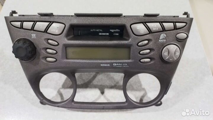 Штатная магнитола nissan almera