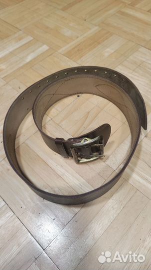 Ремень офицерский кожаный. СССР