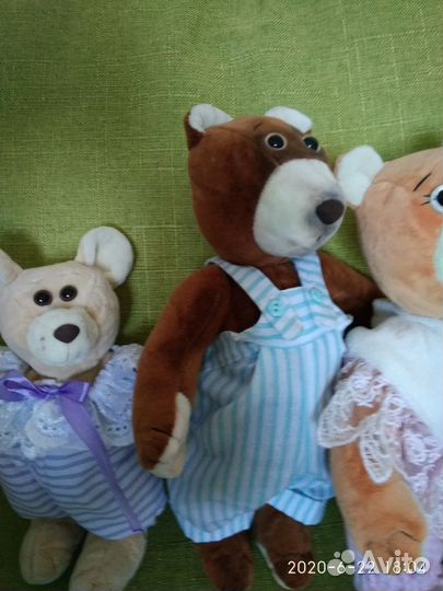 Плюшевые медведи. Хедмейк