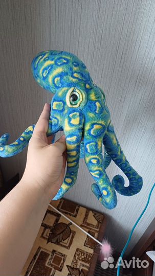 Плюшевый осьминог, мягкая игрушка