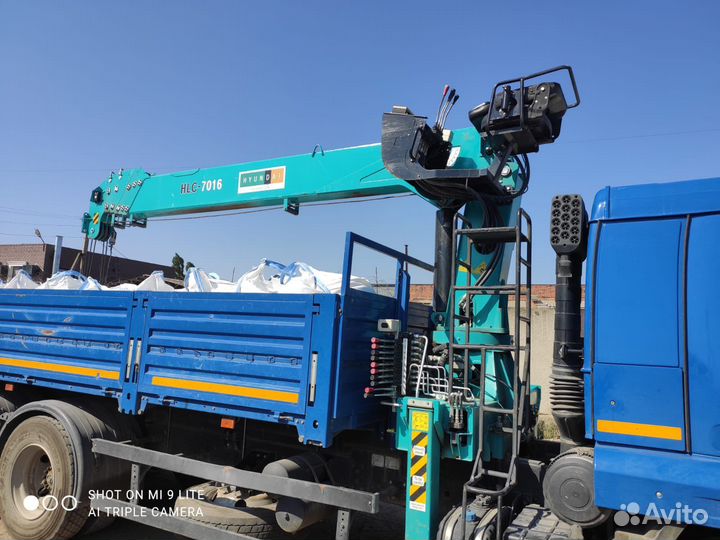 КамАЗ 65117 с КМУ, 2021