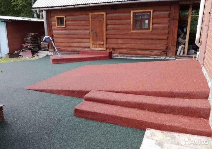 Бесшовное резиновое покрытие